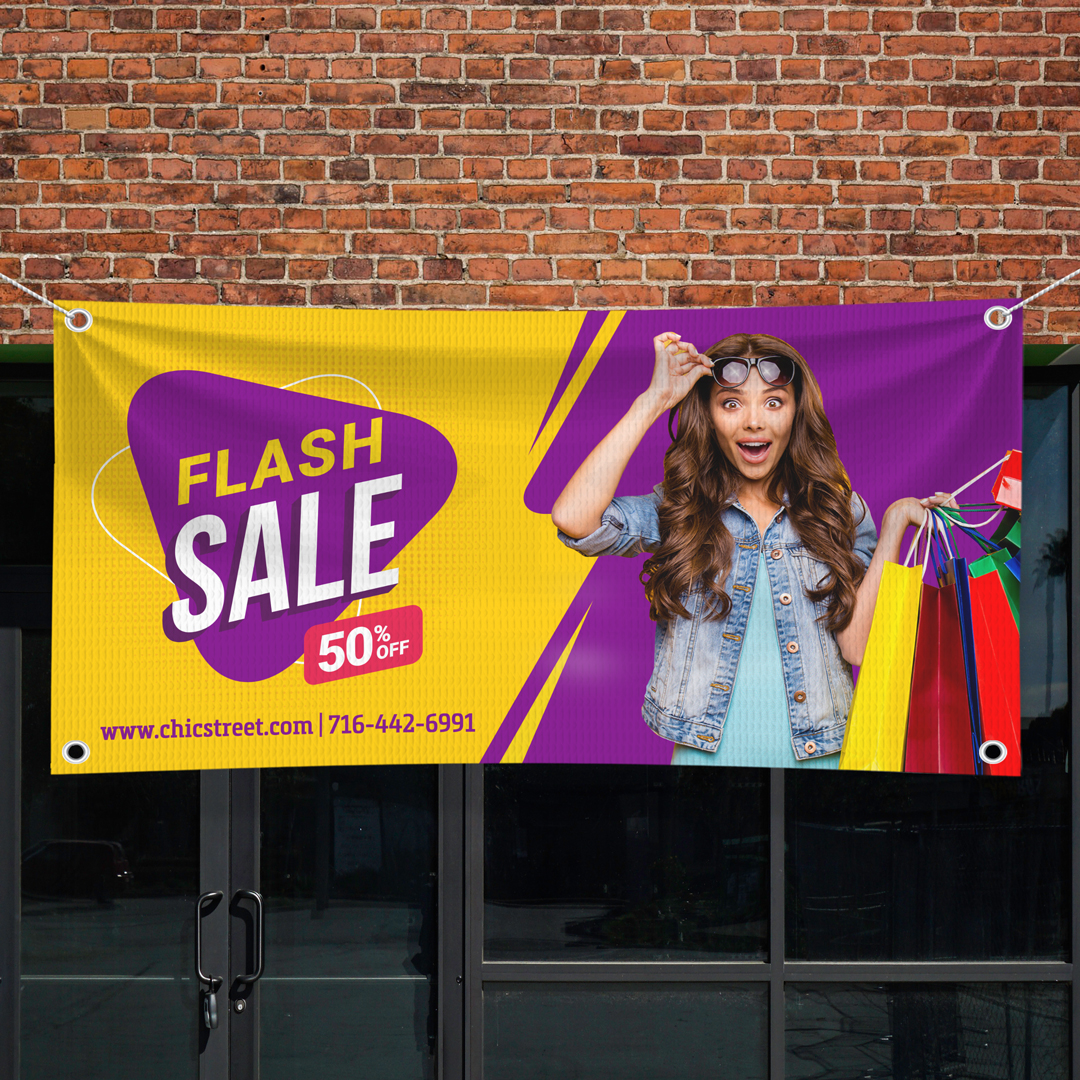 4” x 8” Vinyl Banners 