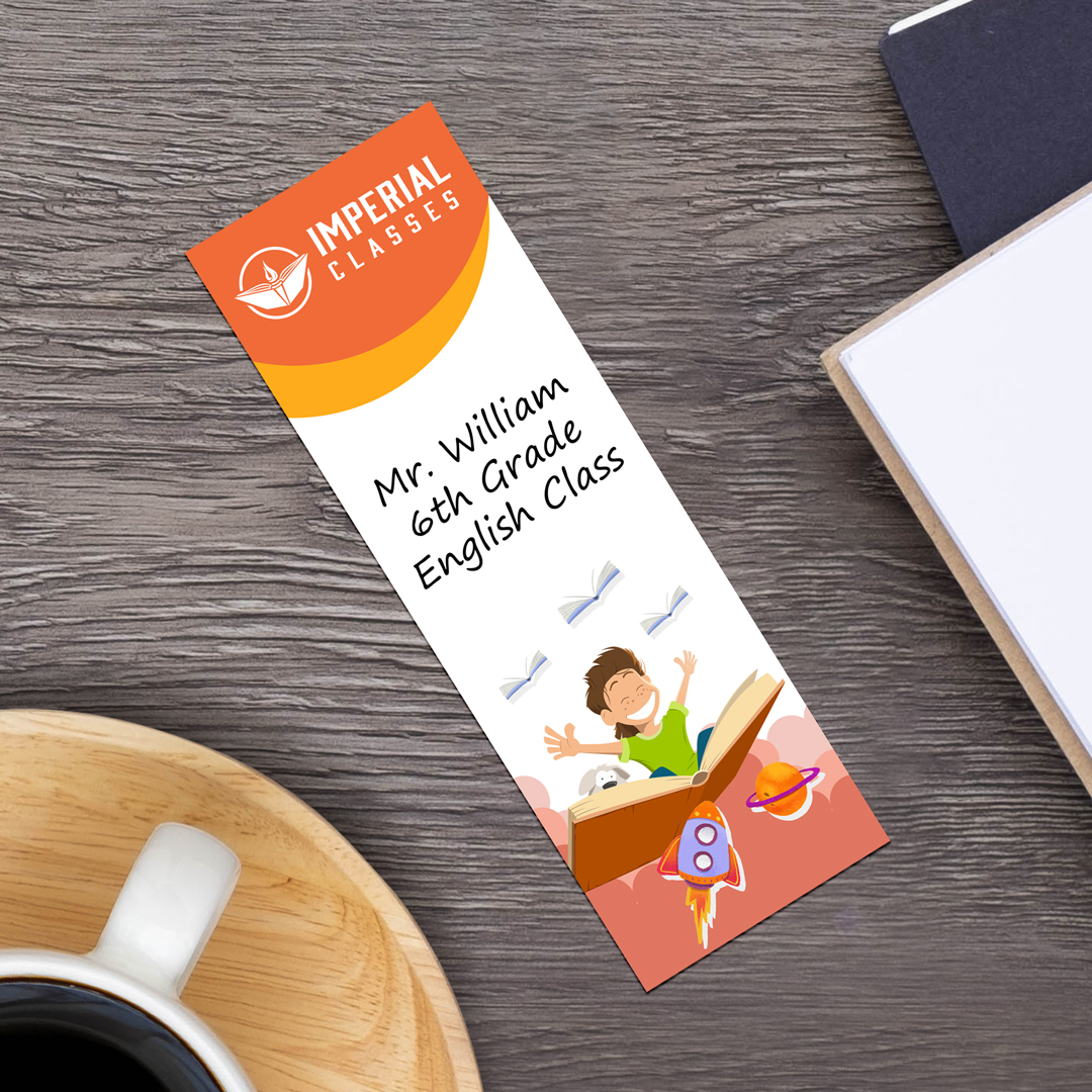 2” x 6” Bookmarks