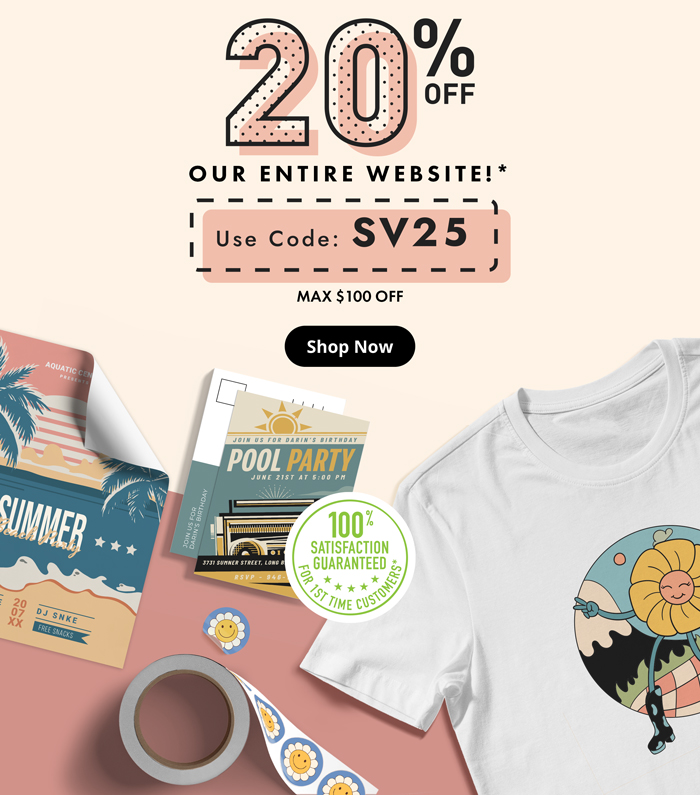 20% OFF OUR ENTIRE WEBSITE!*Use Code: SV25 