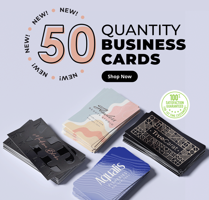 50 Quantity Business Cards