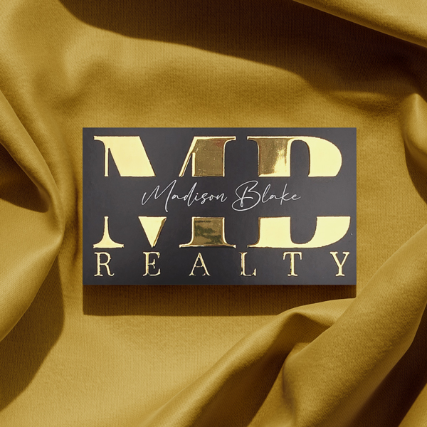 Raised Gold Foil