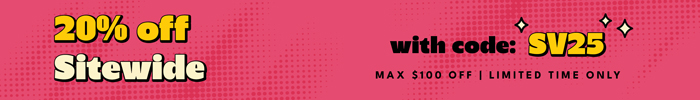 20% off Site wide with Code: SV25