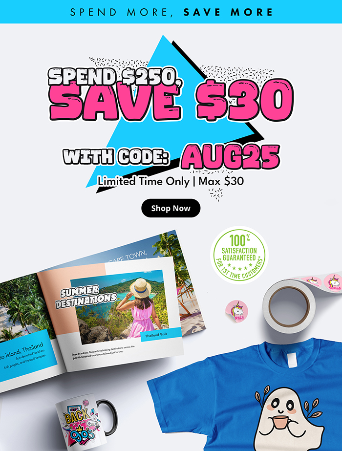 Spend $250 Save $30 With Code: AUG25