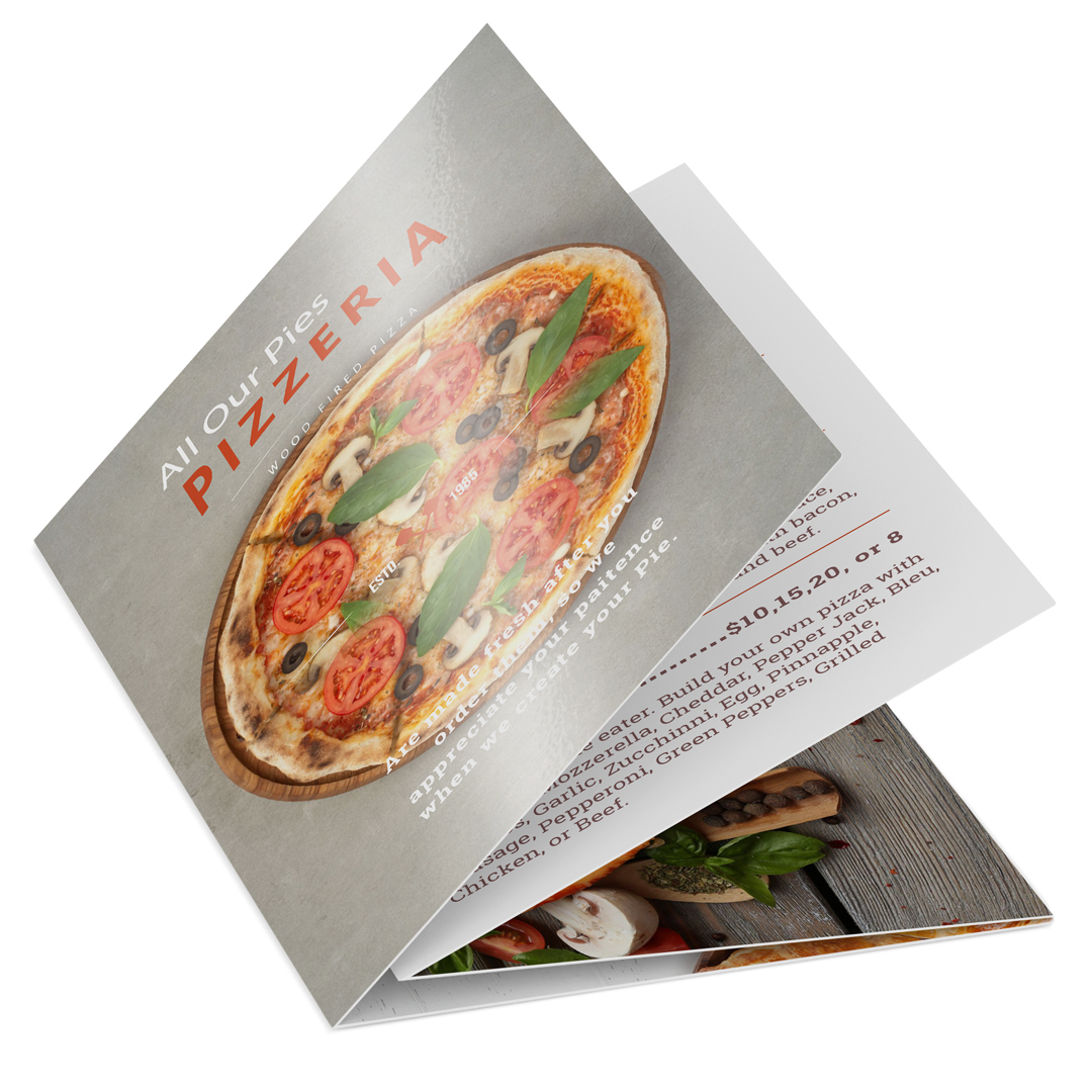 Printed on 100 lb. Gloss Book 