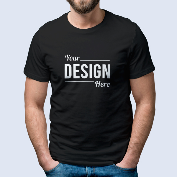 Black Crewneck T-Shirts