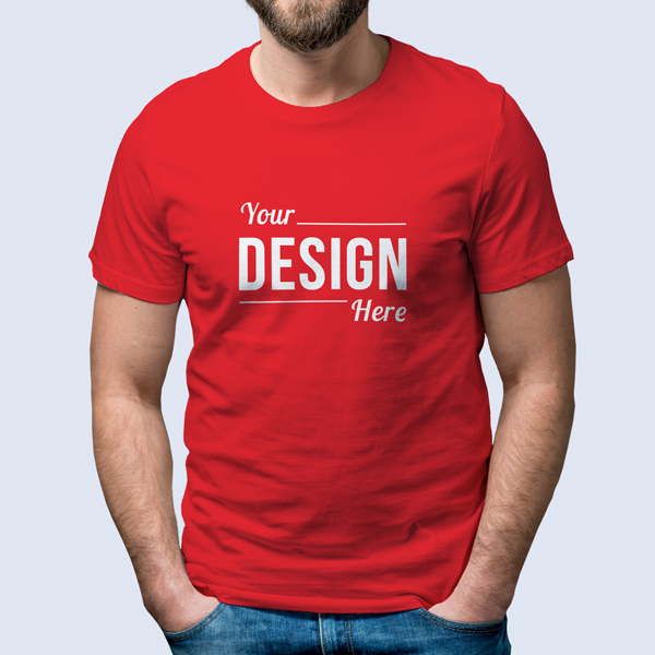 Red Crewneck T-Shirts