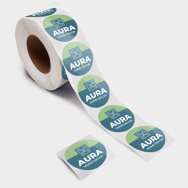 Circle Roll Labels