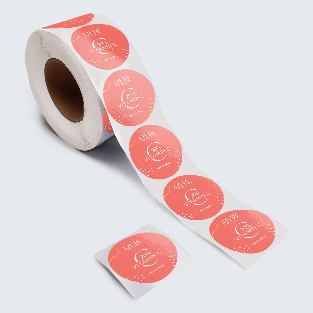 2" Circle Roll Labels